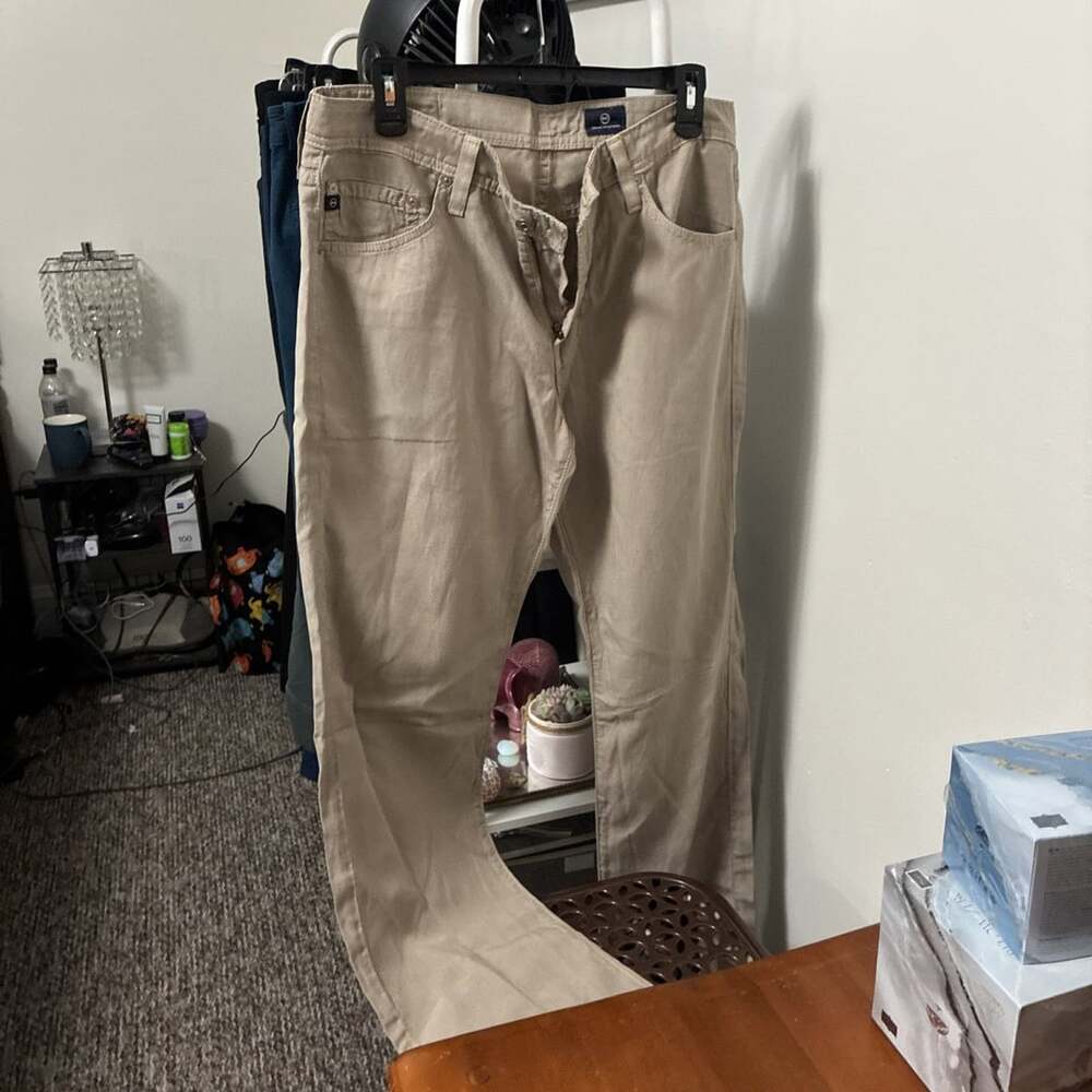 Adriano Goldschmied Men’s Pants Khaki 32 The Graduate New Wo Tags